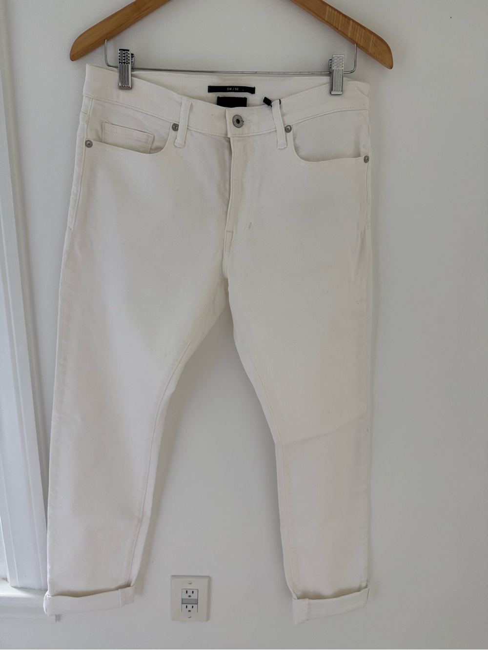 NWT Vince White Denim Jeans